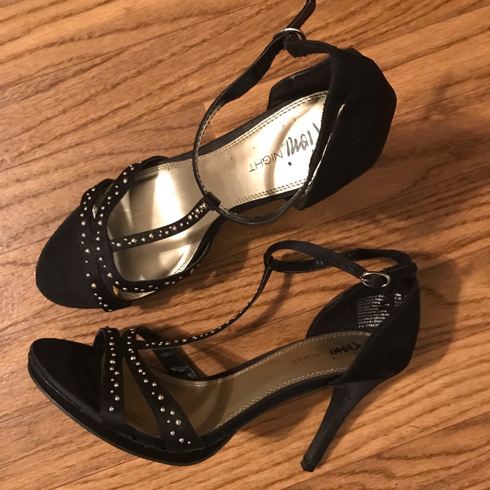 Fiona Night Black High Heels